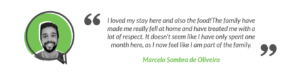 SayStay Homestay Student Testimonial - Marcela